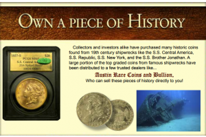 Shipwreck Coins on the Market