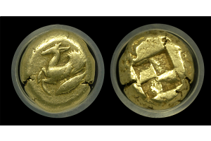 How and when electrum was first used as coinage