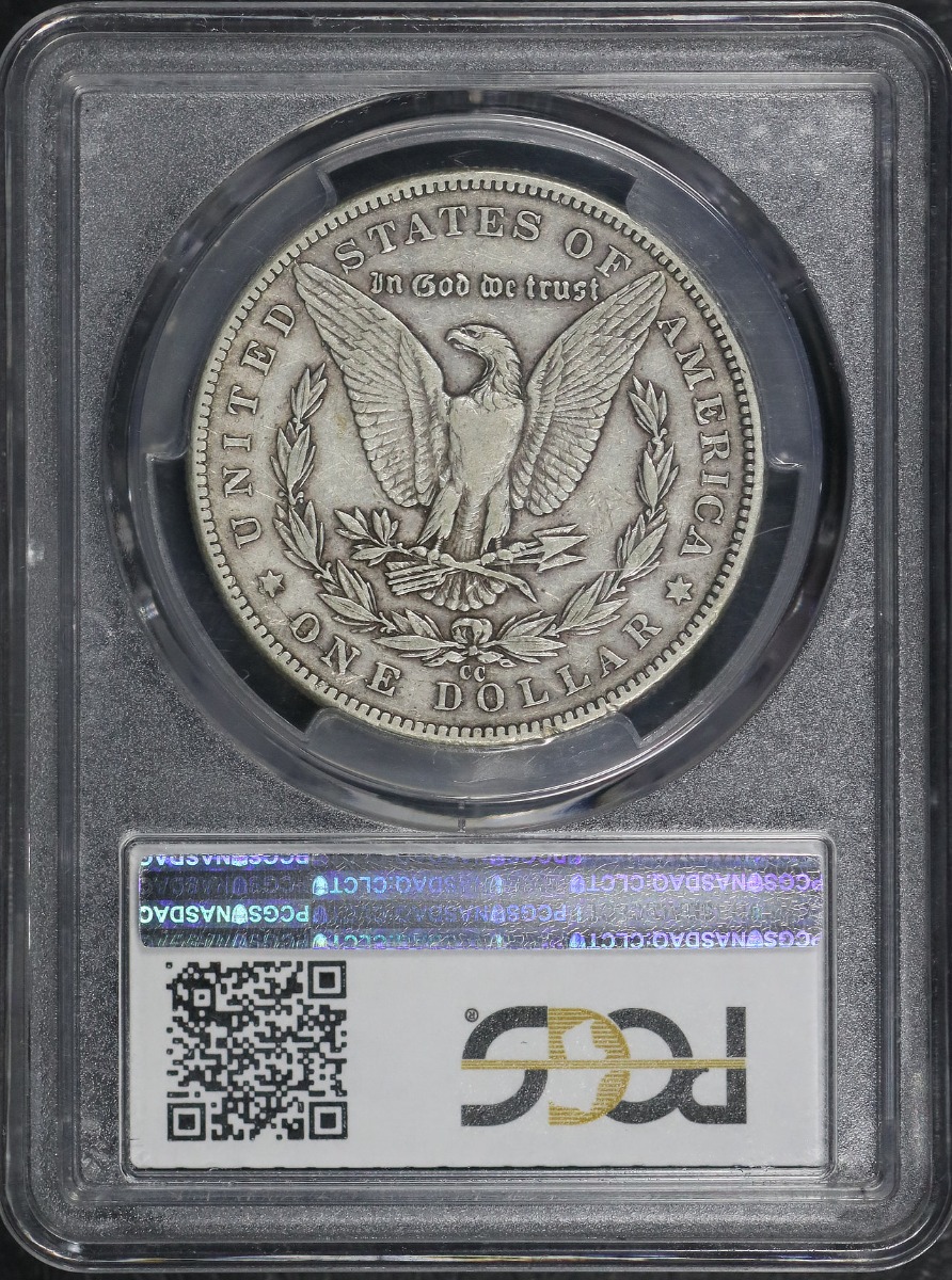 1889-CC Morgan Silver Dollar PCGS VF-35