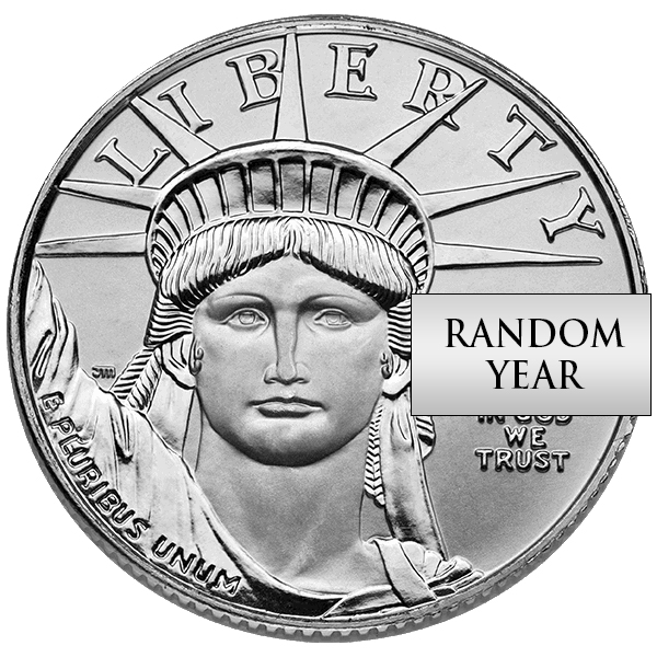 1/4 oz Platinum American Eagle Obverse 1/4 oz Platinum American Eagle Obverse