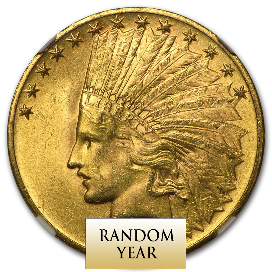 $10 Indian Gold MS-64 Quality