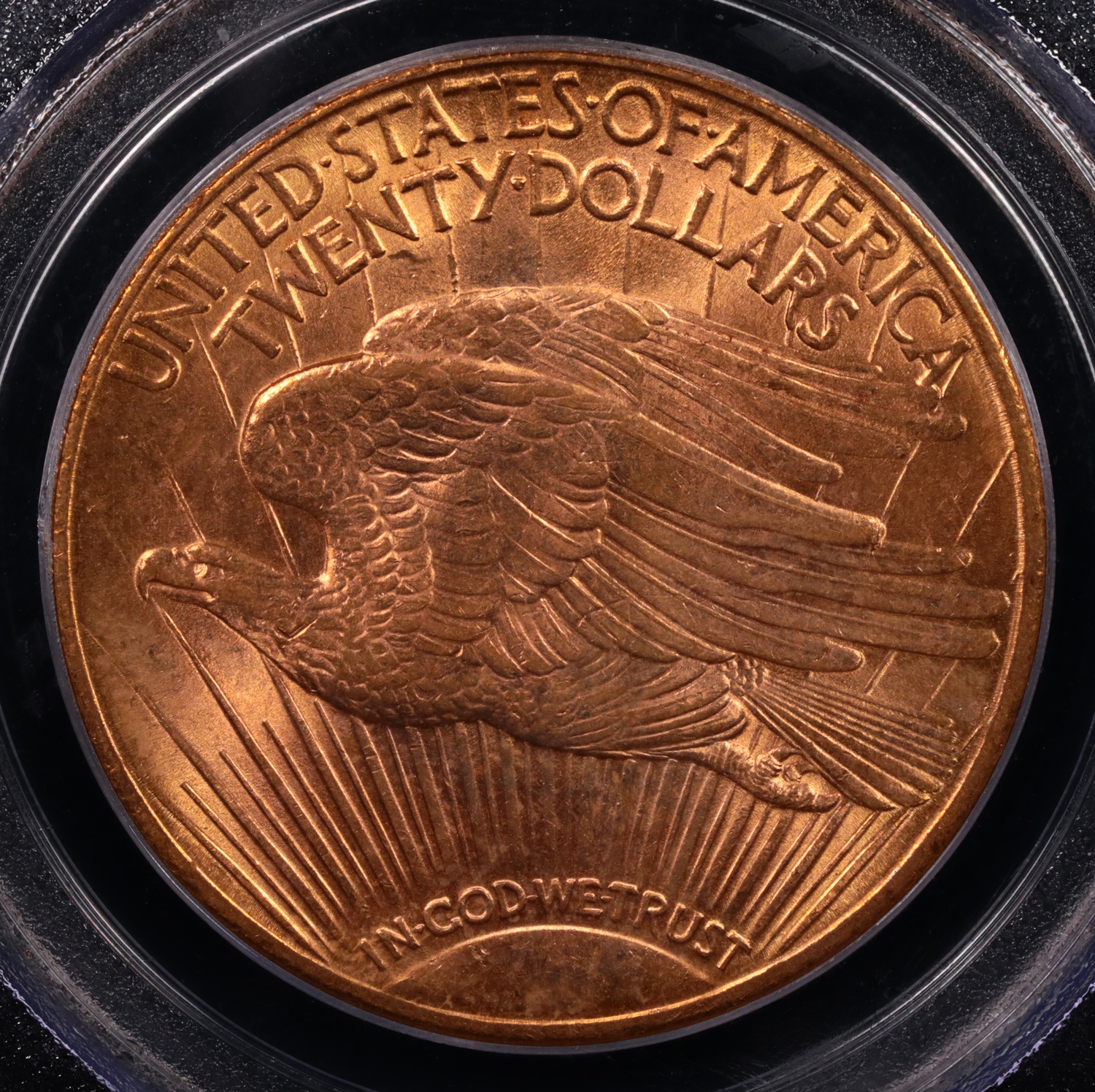 1910-D $20 Saint-Gaudens Gold PCGS MS-64 CAC Reverse 1910-D $20 Saint-Gaudens Gold PCGS MS-64 CAC Reverse