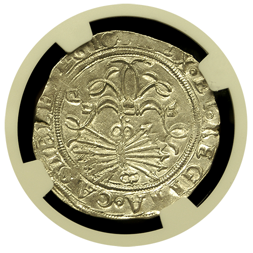 1474-1504 Spain 4 Reales Seville Ferdinand & Isabel 1474-1504 Spain 4 Reales Seville Ferdinand & Isabel