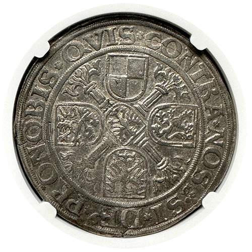 1550 | Germany | Taler | Brandenburg | AU-53 | Reverse 1550 | Germany | Taler | Brandenburg | AU-53 | Reverse