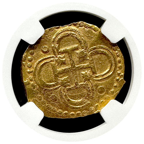 1592 Seville, Spain 2 Escudo NGC MS-61