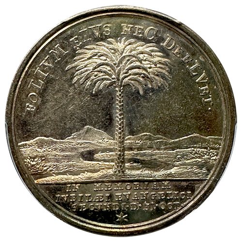 1717 Nurnberg Medal PCGS MS-61