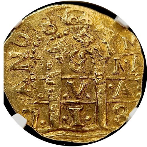 1718 | Peru 8 Escudo | NGC MS 64 | Obverse 1718 | Peru 8 Escudo | NGC MS 64 | Obverse
