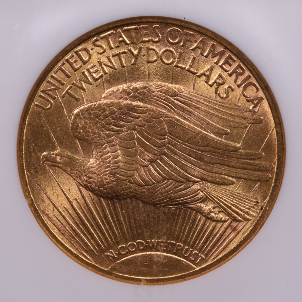 1914-S $20 Saint-Gaudens Gold NGC MS-64