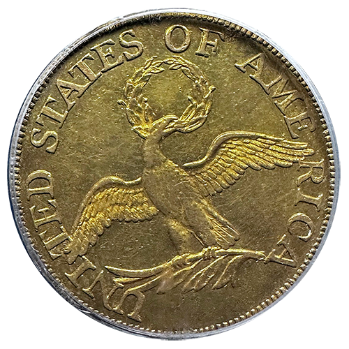 1795 $5 Liberty Gold Small Eagle PCGS AU-58 Reverse 1795 $5 Liberty Gold Small Eagle PCGS AU-58 Reverse