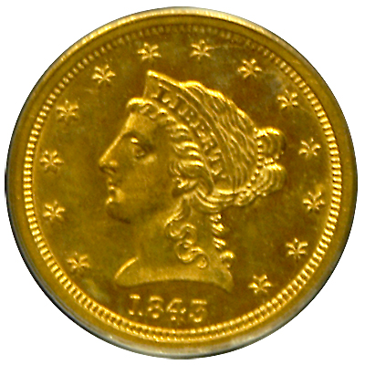 $2.5 Liberty Gold MS-64 Quality