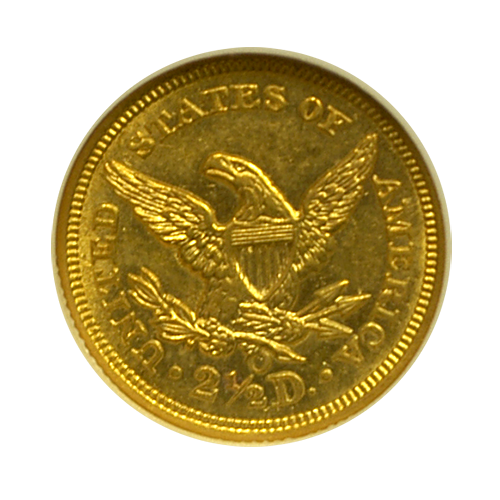 1857-O $2.5 Dollar Liberty | Reverse 1857-O $2.5 Dollar Liberty | Reverse