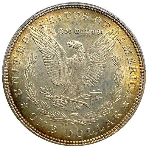 1878-7TF | Morgan Silver Dollar | PCGS MS-64 + | Reverse 1878-7TF | Morgan Silver Dollar | PCGS MS-64 + | Reverse