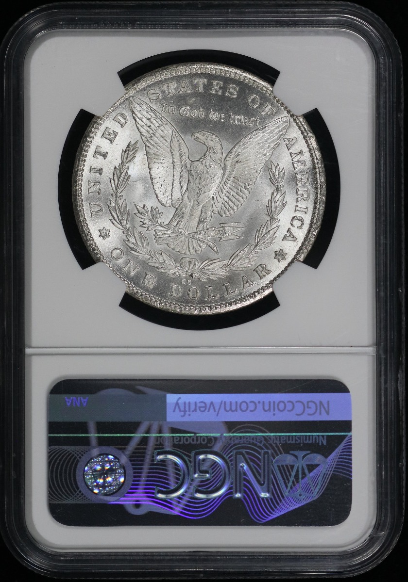 1880-CC Morgan Silver Dollar NGC MS-65