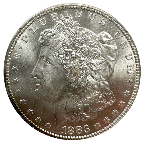 1883-CC Morgan Silver Dollar PCGS or NGC MS-65