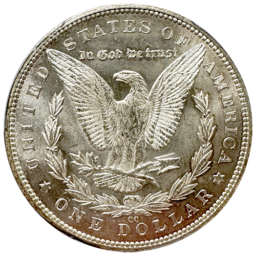 1893-CC Morgan Silver Dollar PCGS MS-61
