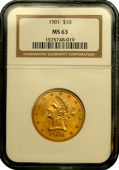 $10 Liberty Gold MS-63 Quality