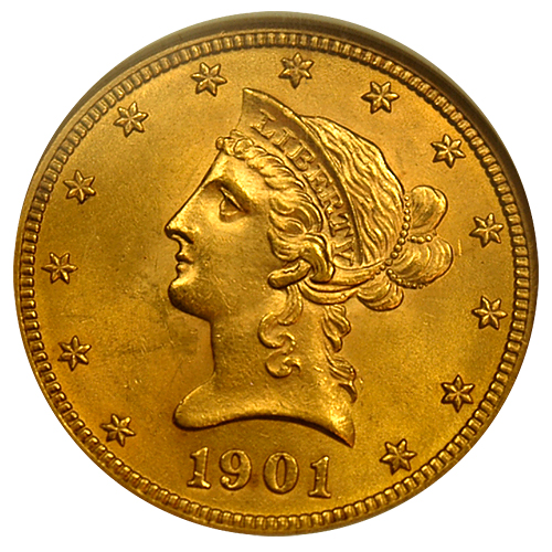 $10 Liberty Gold MS-64 Quality