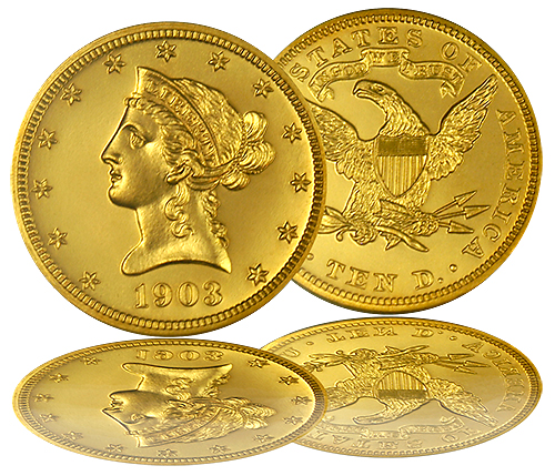 1903 $10 Liberty Gold NGC PF-66+ Obverse and Reverse 1903 $10 Liberty Gold NGC PF-66+ Obverse and Reverse