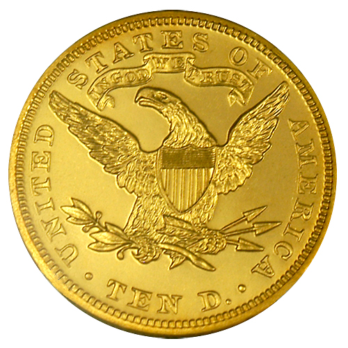 1903 $10 Liberty Gold NGC PF-66+ Reverse 1903 $10 Liberty Gold NGC PF-66+ Reverse