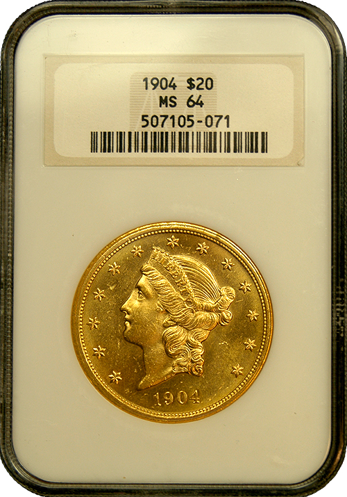 $20 Liberty Gold MS-64 Quality