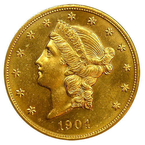 $20 Liberty Gold MS-65 Quality