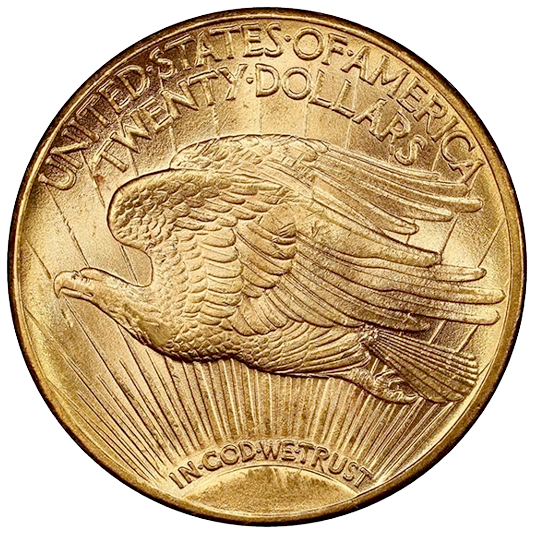 Better Date | 1914-D | St. Gaudens | PCGS | MS63 | Reverse Better Date | 1914-D | St. Gaudens | PCGS | MS63 | Reverse