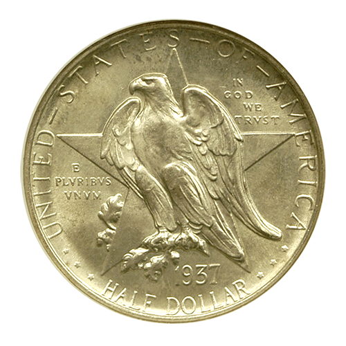 1935 Texas Commemorative Half Dollar | Obverse 1935 Texas Commemorative Half Dollar | Obverse