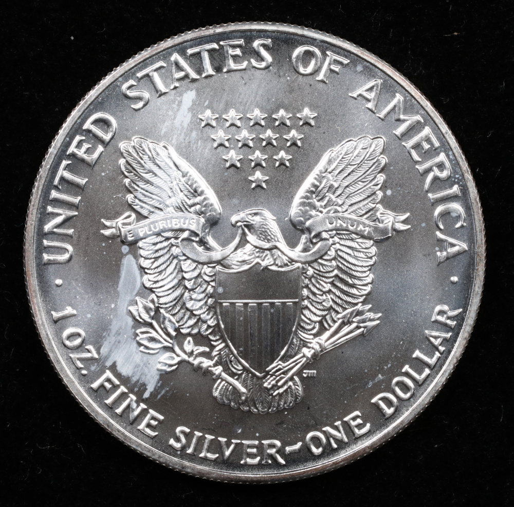 1990 1-oz American Silver Eagle