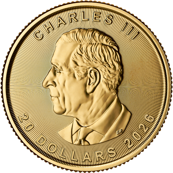2026 1/2-oz Canadian Gold Maple Leaf