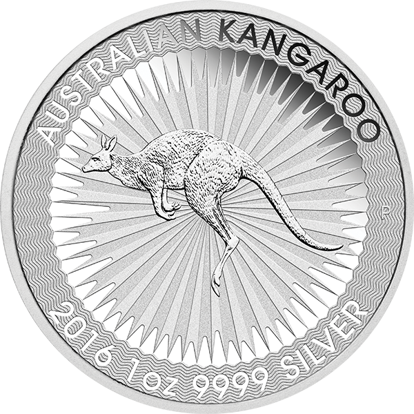 1-oz Silver Australian Kangaroo (Random Year)