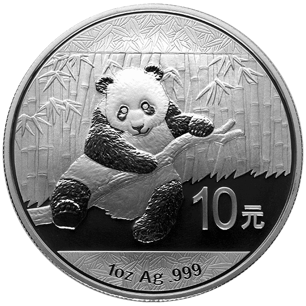 1-oz Chinese Silver Panda (Random Year)