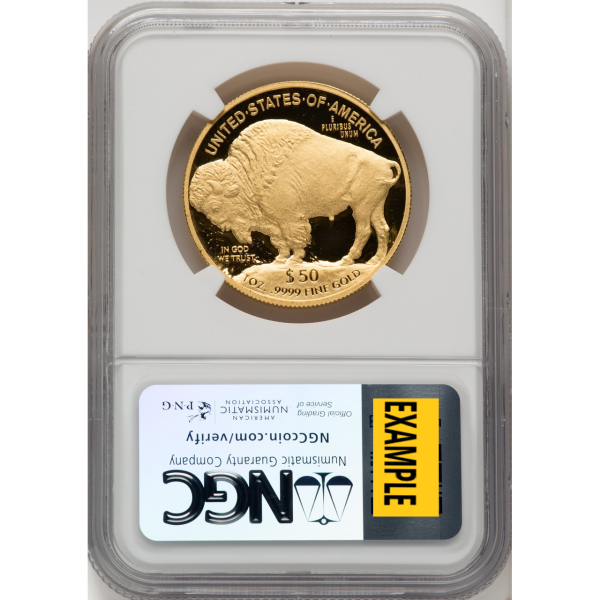 1-oz American Gold Buffalo NGC PF-69 Ultra Cameo Reverse in Holder 1-oz American Gold Buffalo NGC PF-69 Ultra Cameo Reverse in Holder