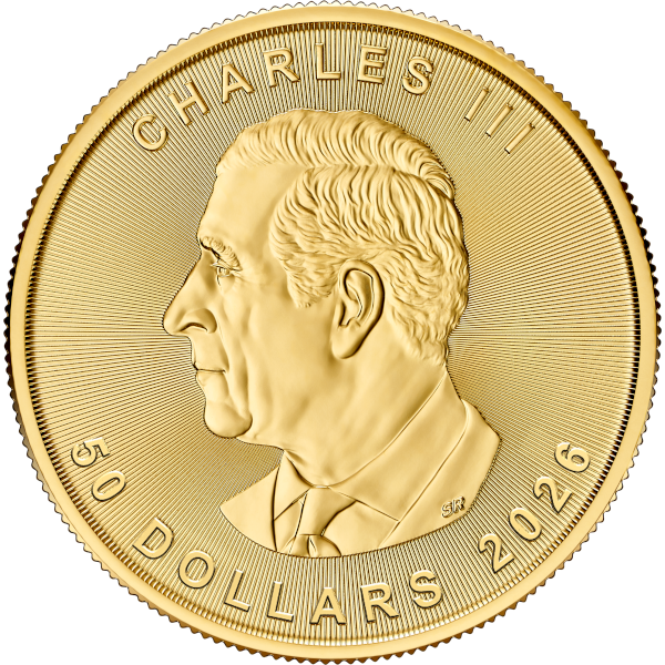 2026 1-oz Canadian Gold Maple Leaf