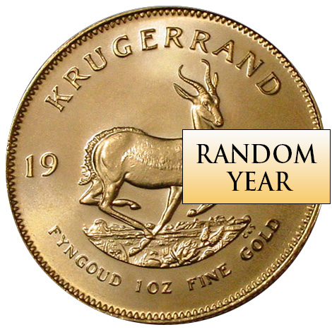 1-oz Gold Krugerrand (Random Year)