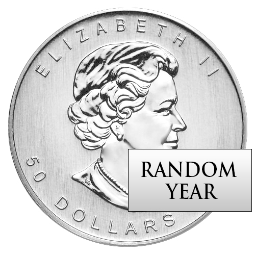 Canadian Palladium Maple Leaf (Random Year)