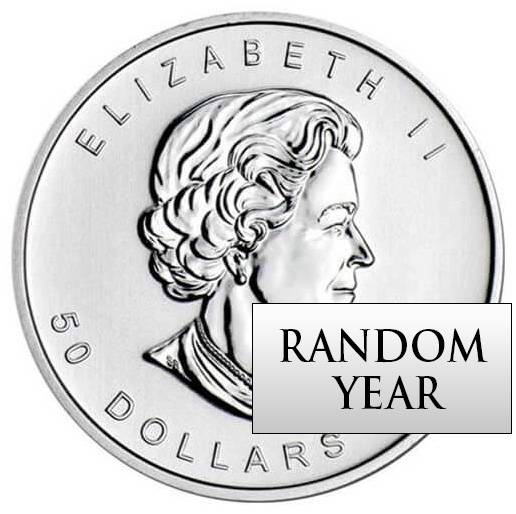 1-oz Platinum Canadian Maple Leaf (Random Year) 1-oz Platinum Canadian Maple Leaf (Random Year)