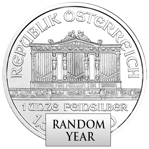 1-oz Austrian Silver Philharmonic (Random Year)