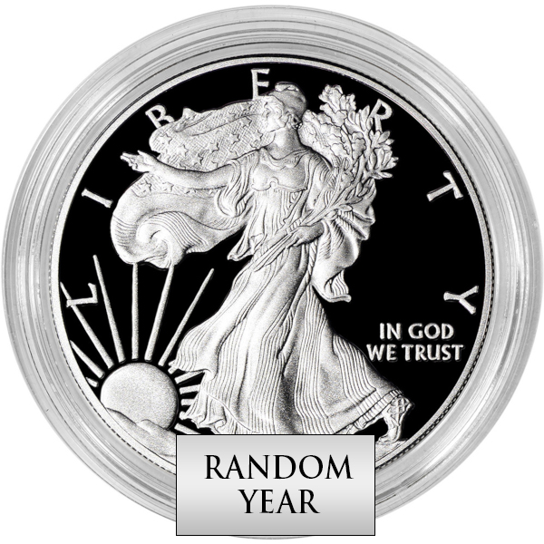 1 oz Silver American Eagle Proof Obverse 1 oz Silver American Eagle Proof Obverse