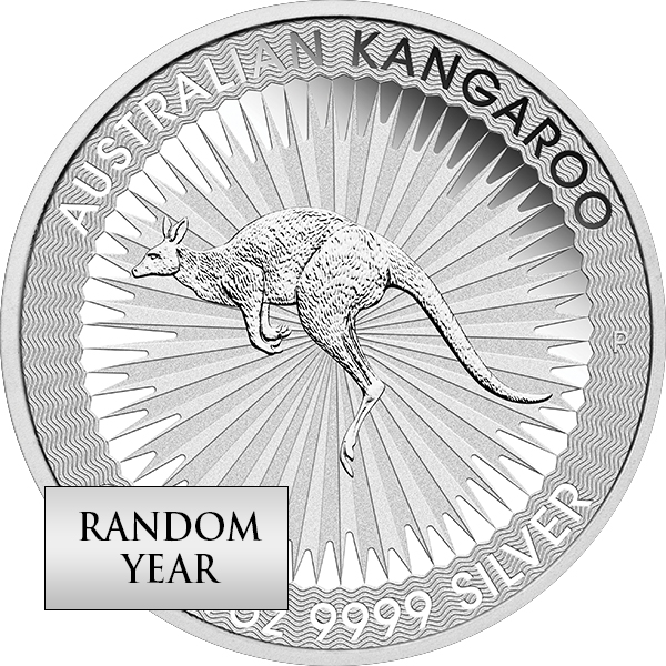 1 oz Silver Australian Kangaroo Reverse 1 oz Silver Australian Kangaroo Reverse