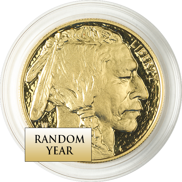 1-oz Gold American Buffalo Proof in Capsule (Random Year) Obverse 1-oz Gold American Buffalo Proof in Capsule (Random Year) Obverse