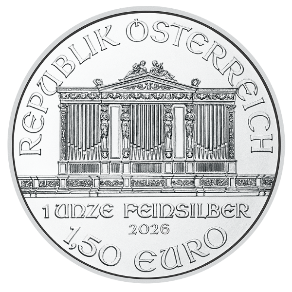 2026 1-oz Austrian Silver Philharmonic Mint Box (500 coins) 2026 1-oz Austrian Silver Philharmonic Mint Box (500 coins)