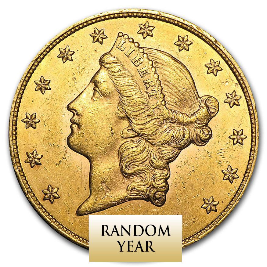 $20 Liberty Gold About Uncirculated Quality