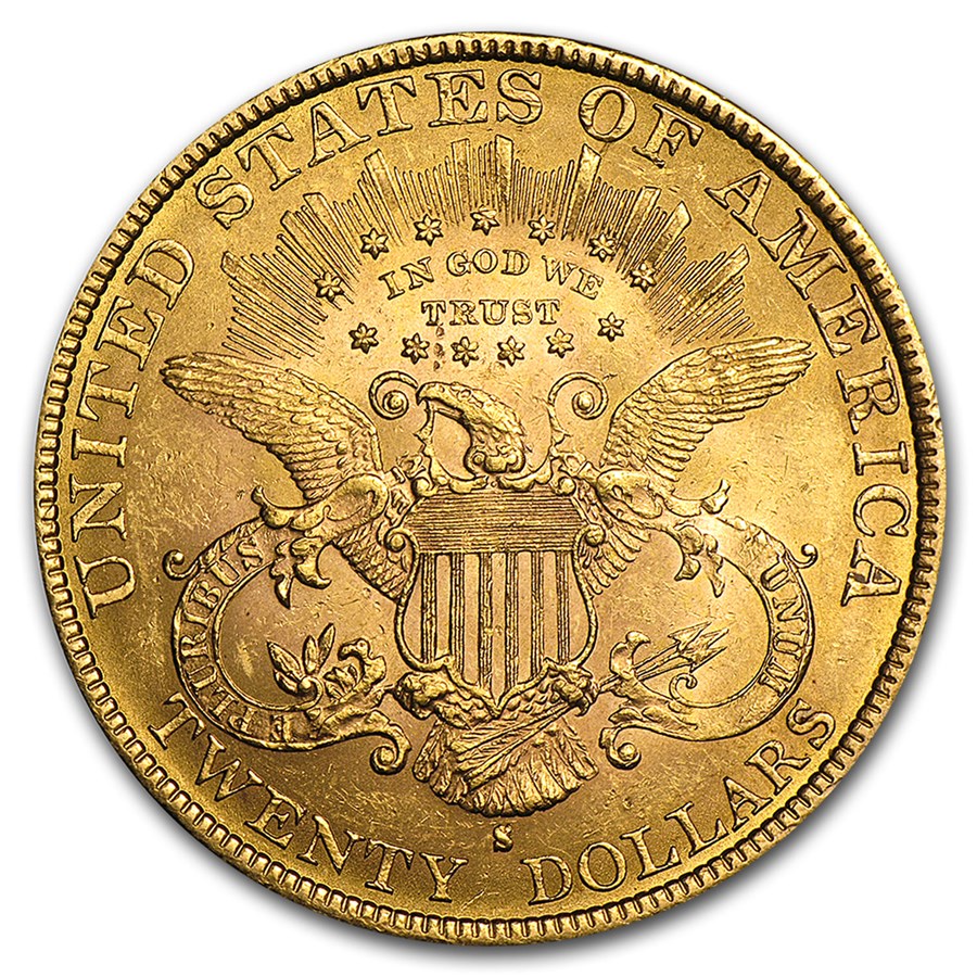 $20 Liberty Gold About Uncirculated Quality