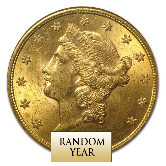 $20 Liberty Gold MS-62 Quality