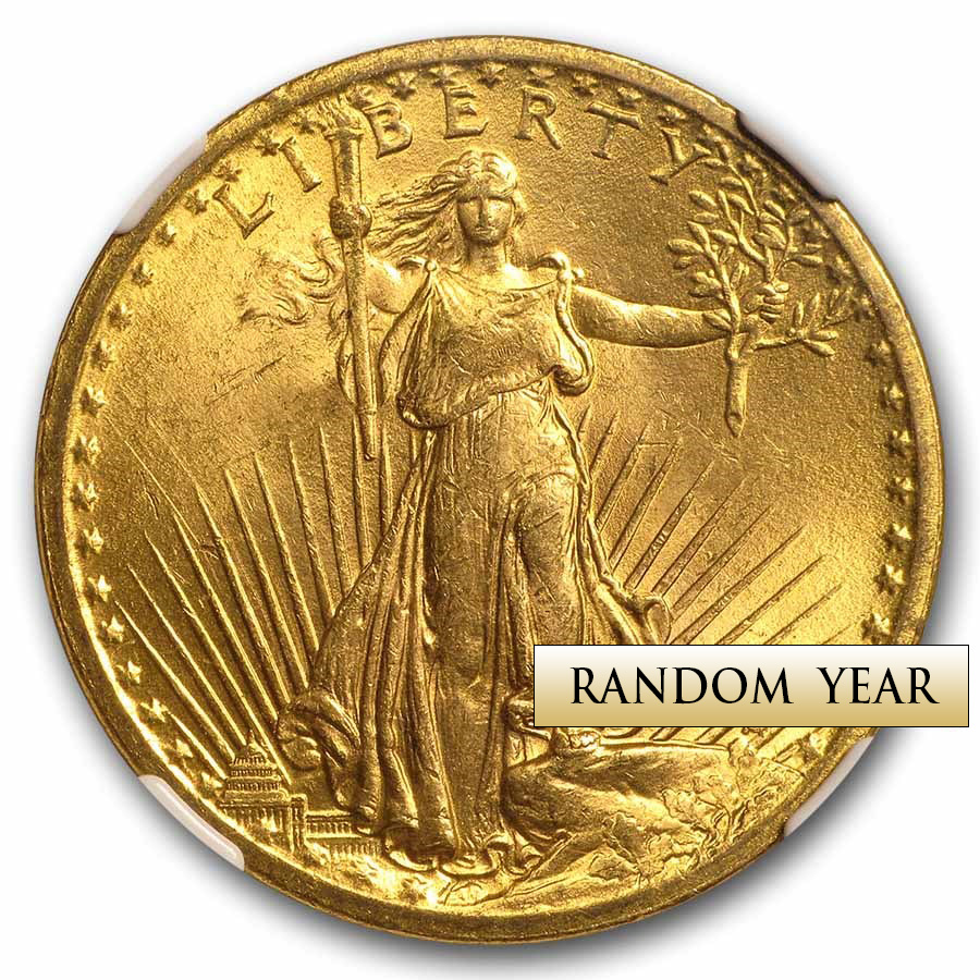 $20 Saint Gaudens Gold MS-64 Quality
