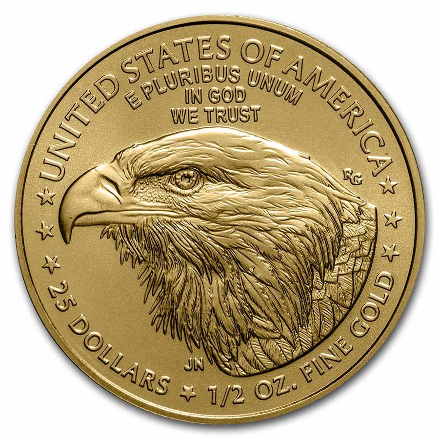2025 1/2-oz American Gold Eagle MS-70 (NGC) 2025 1/2-oz American Gold Eagle MS-70 (NGC)