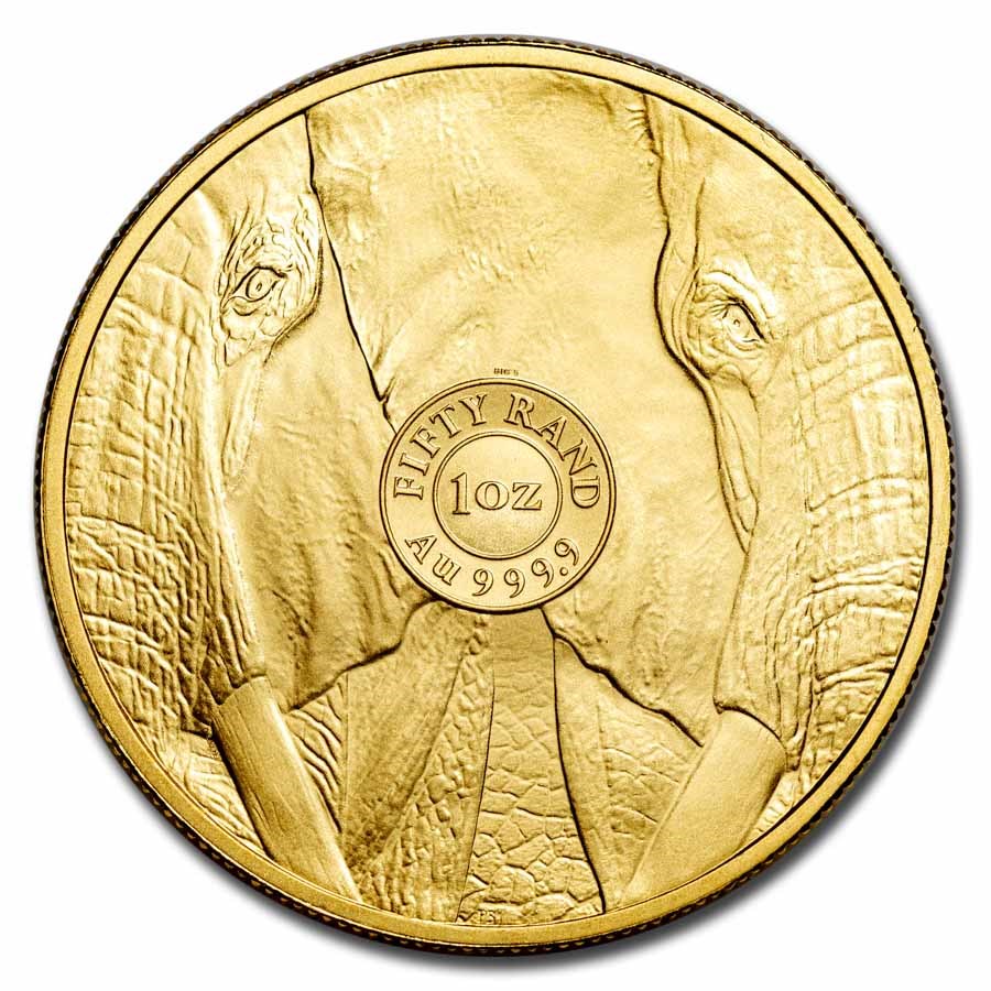 2024 1-oz South African Big Five Gold Elephant