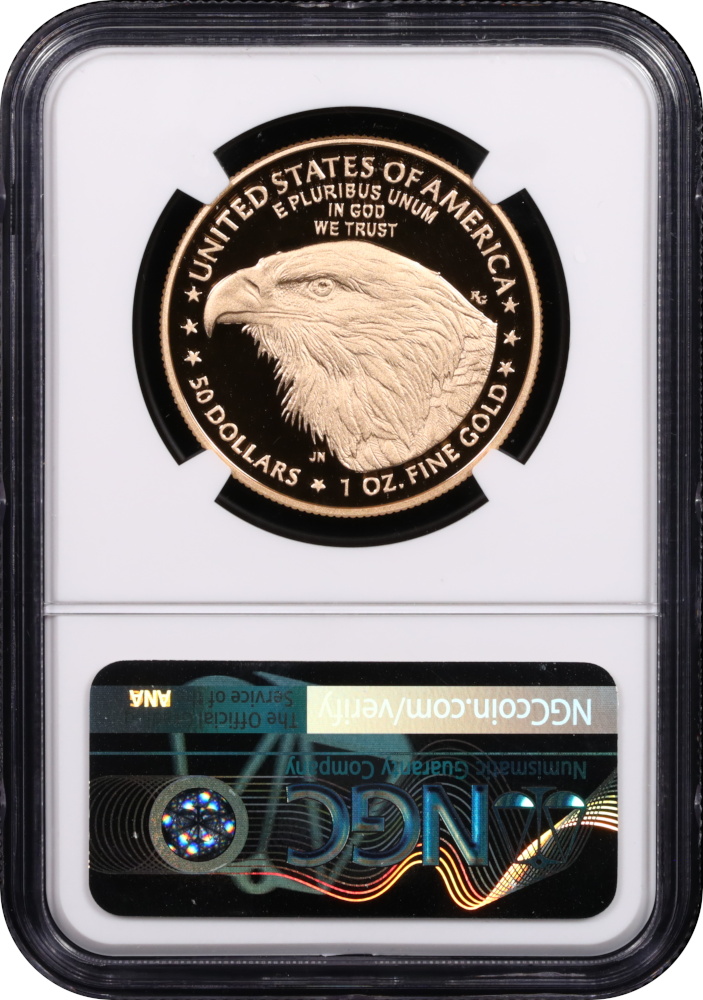 1776 to 2026-W 1-oz American Gold Eagle $50 250th Anniversary Privy Proof-70 Ultra Cameo