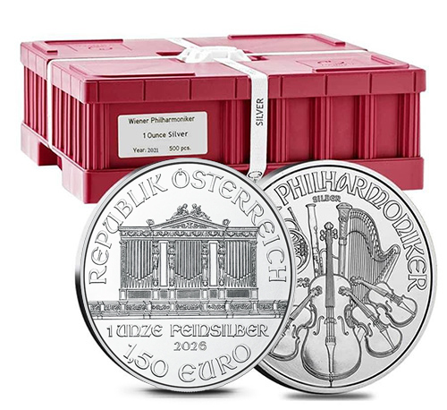 2026 1-oz Silver Philharmonic Mint Box
2026 1-oz Silver Philharmonic Mint Box