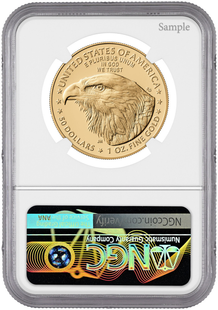 1776 to 2026-W 1-oz American Gold Eagle $50 250th Anniversary Privy PF-70 Ultra Cameo